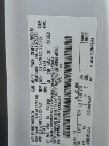 2019 Ford F-150 Raptor