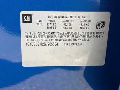 2016 Chevrolet Cruze Premier