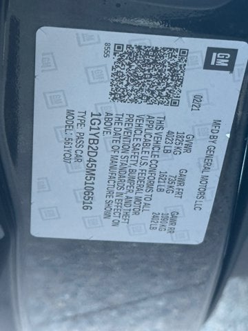 2021 Chevrolet Corvette 2LT