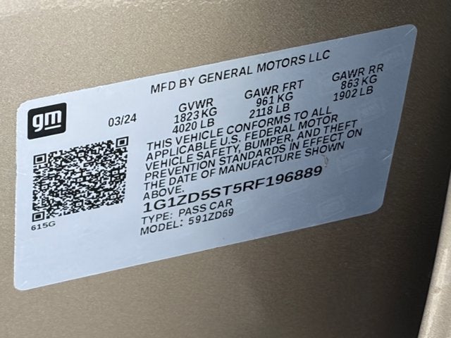 2024 Chevrolet Malibu LT