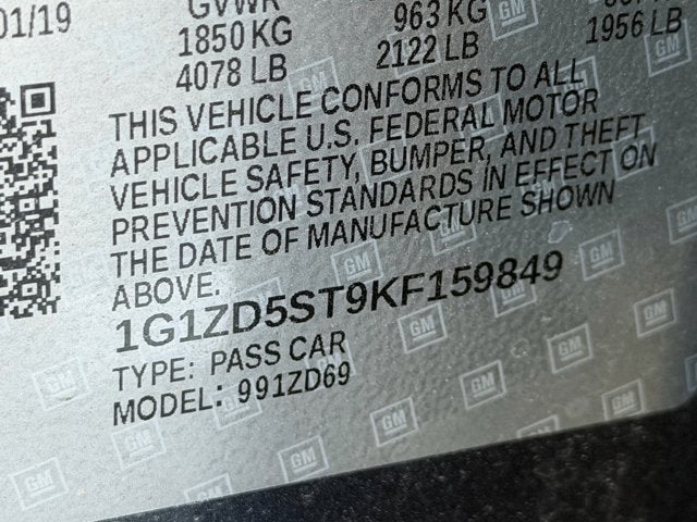 2019 Chevrolet Malibu LT