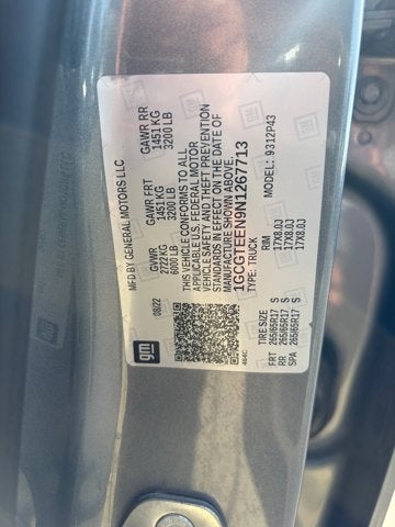 2022 Chevrolet Colorado 4WD ZR2