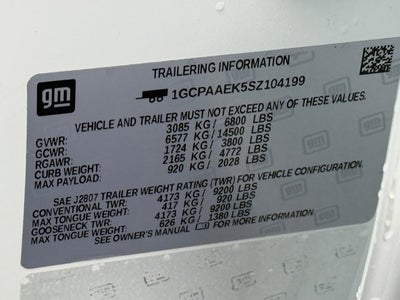 2025 Chevrolet Silverado 1500 Work Truck