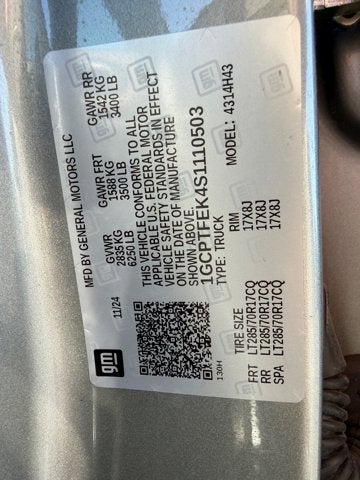 2025 Chevrolet Colorado 4WD ZR2