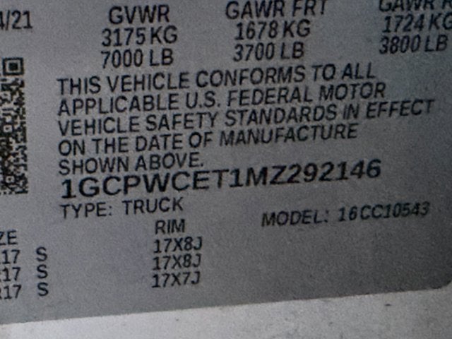 2021 Chevrolet Silverado 1500 LT