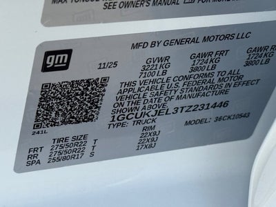 2026 Chevrolet Silverado 1500 High Country