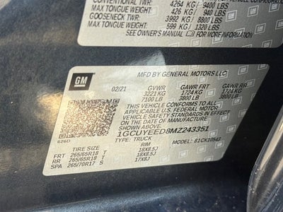 2021 Chevrolet Silverado 1500 RST