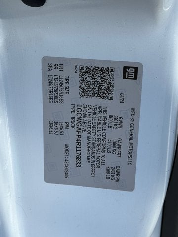 2024 Chevrolet Express Cargo Van Base