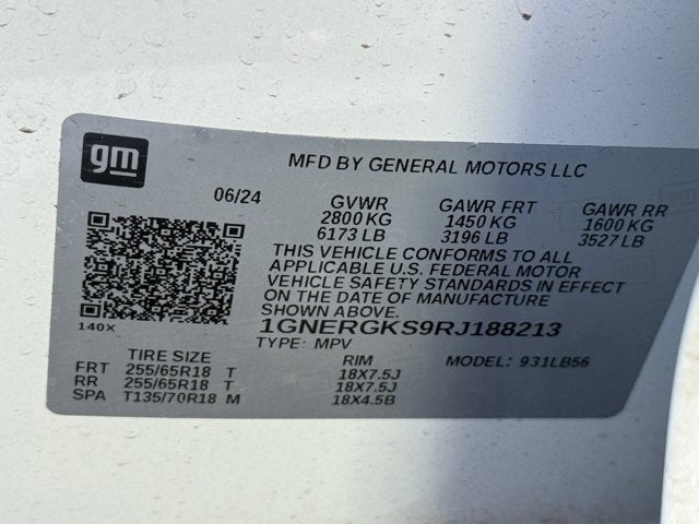 2024 Chevrolet Traverse FWD LT