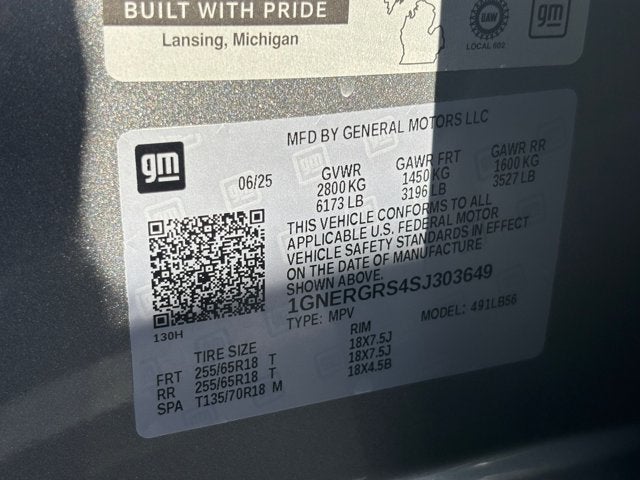 2025 Chevrolet Traverse FWD LT