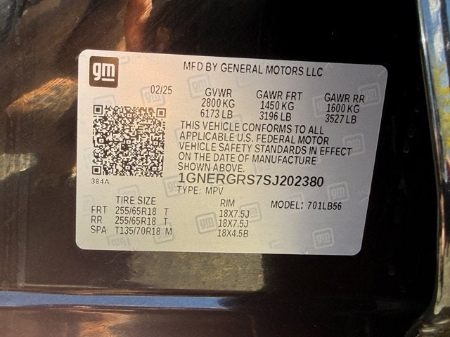 2025 Chevrolet Traverse FWD LT