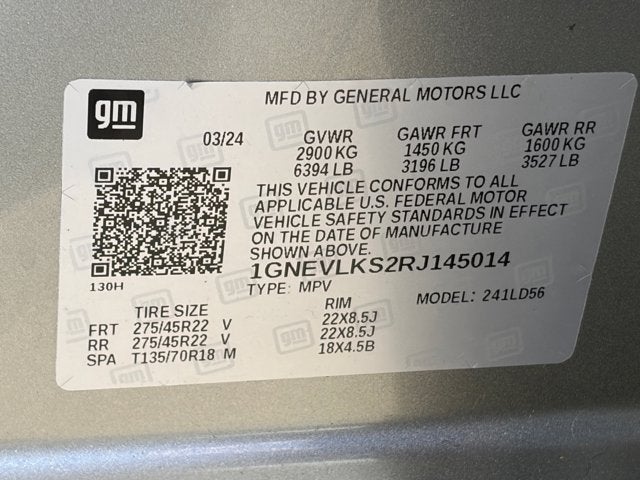 2024 Chevrolet Traverse Base