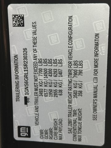 2025 Chevrolet Suburban High Country