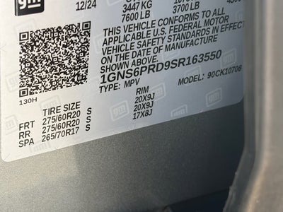 2025 Chevrolet Tahoe Z71