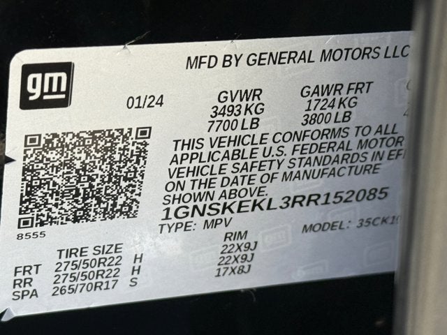 2024 Chevrolet Suburban RST