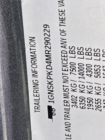 2021 Chevrolet Tahoe Z71