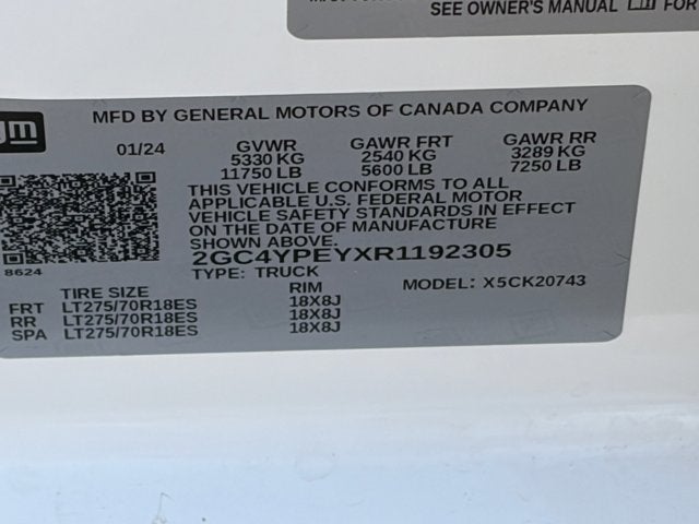 2024 Chevrolet Silverado 2500HD LTZ