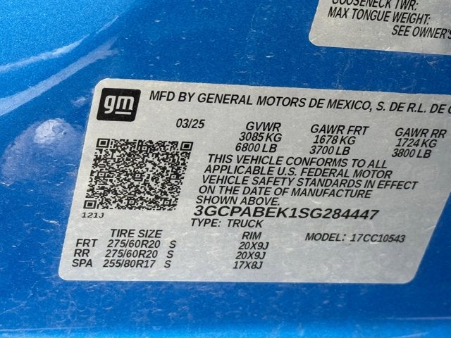 2025 Chevrolet Silverado 1500 Custom