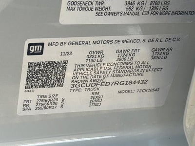 2024 Chevrolet Silverado 1500 LT Trail Boss