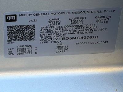2021 Chevrolet Silverado 1500 RST