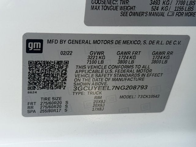 2022 Chevrolet Silverado 1500 LTD RST