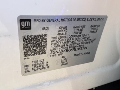 2024 Chevrolet Equinox LT