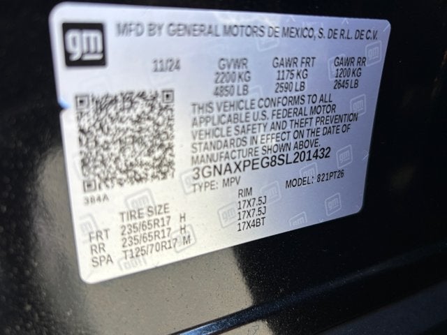 2025 Chevrolet Equinox AWD LT