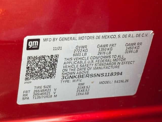 2022 Chevrolet Blazer RS