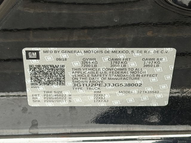 2018 GMC Sierra 1500 Denali