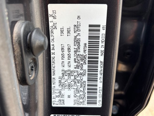 2023 Toyota Tacoma 4WD Base