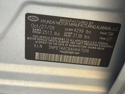 2010 Hyundai Sonata GLS