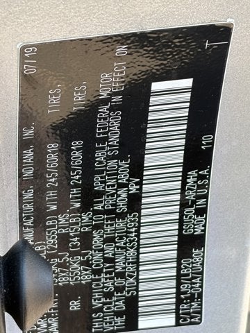 2019 Toyota Highlander XLE