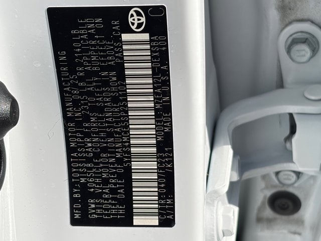 2025 Toyota Corolla SE