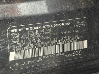 2022 Mitsubishi Outlander Base