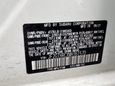 2021 Subaru Crosstrek Sport