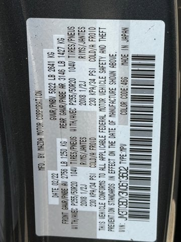 2022 Mazda Mazda CX-9 Grand Touring