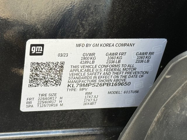 2023 Chevrolet Trailblazer Base