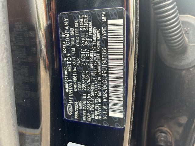 2024 Hyundai Tucson Hybrid Blue