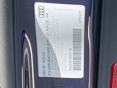 2019 Audi A4 Base