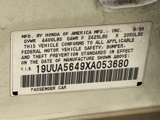 1999 Acura TL BASE
