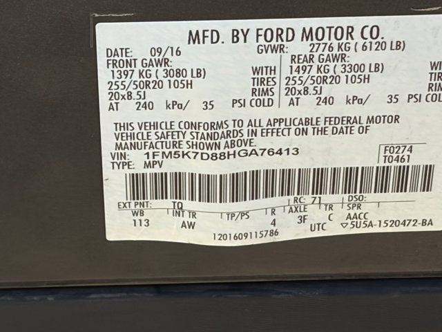 2017 Ford Explorer XLT