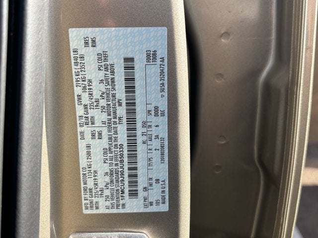 2018 Ford Escape Titanium