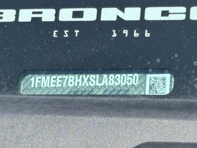 2025 Ford Bronco Big Bend