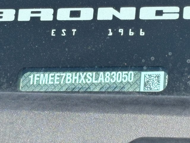 2025 Ford Bronco Big Bend