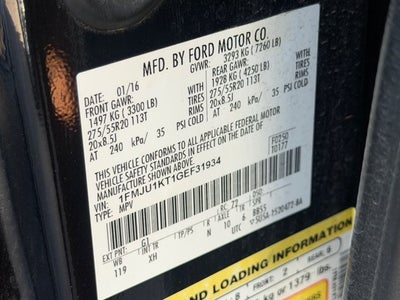 2016 Ford Expedition Limited