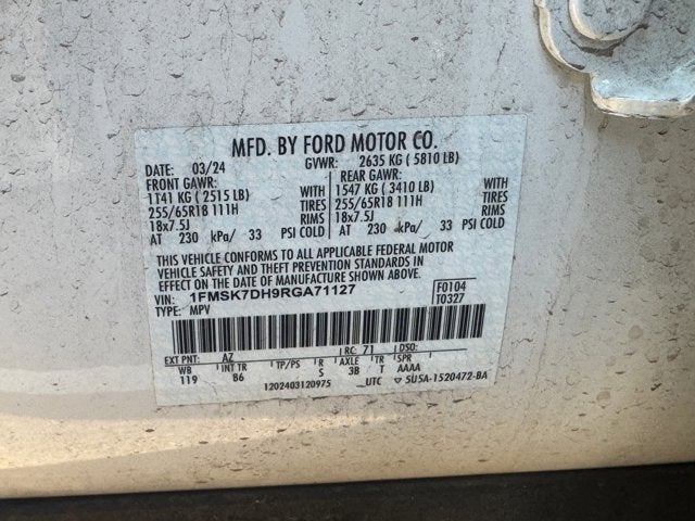 2024 Ford Explorer XLT