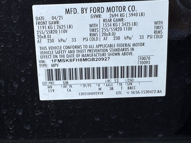 2021 Ford Explorer Limited