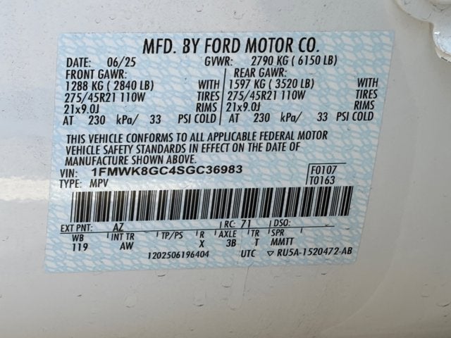 2025 Ford Explorer ST