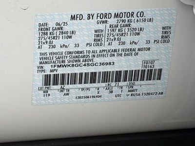 2025 Ford Explorer ST
