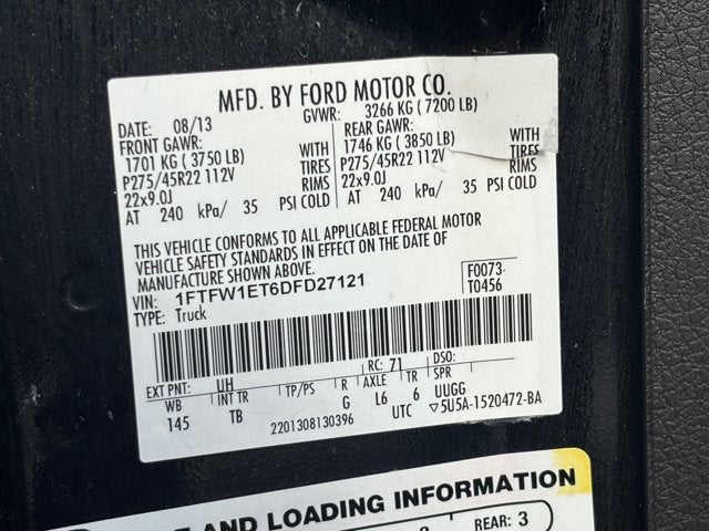 2013 Ford F-150 XL